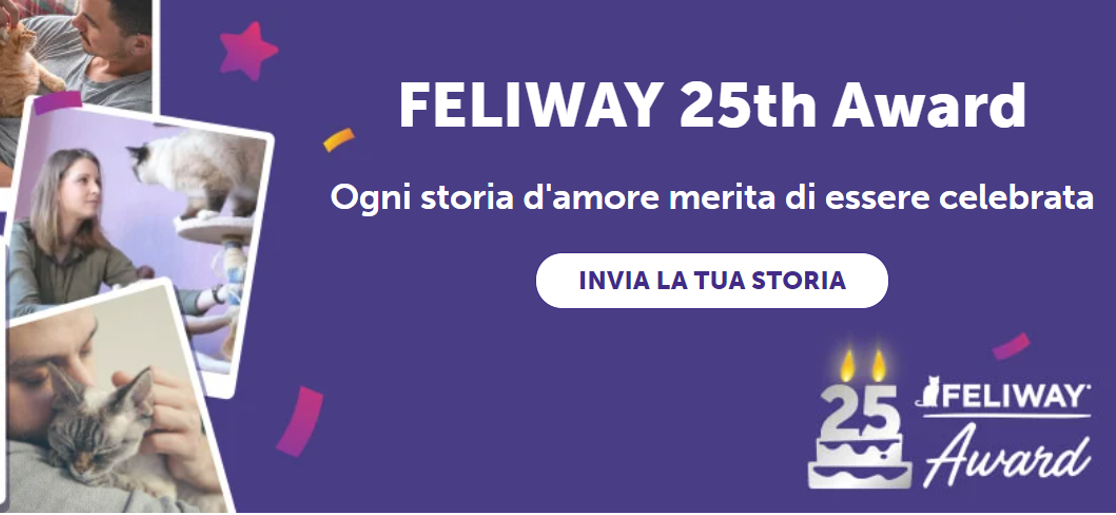 25 Anni di FELIWAY! Festeggiamo insieme!