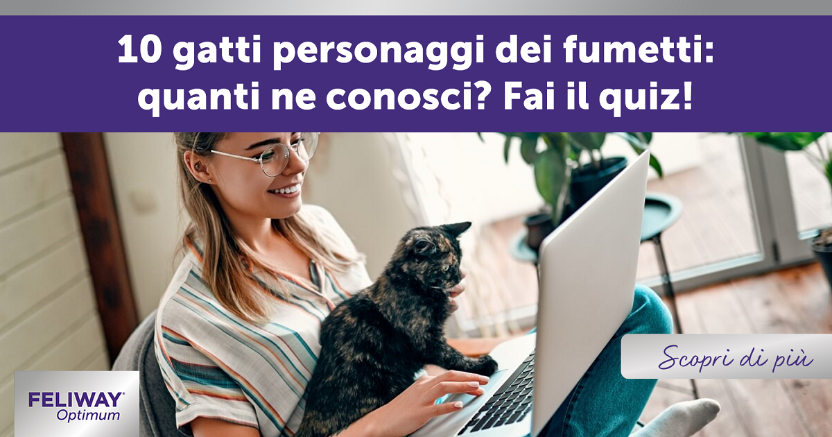 10 gatti personaggi dei fumetti: quanti ne conosci? Fai il quiz!