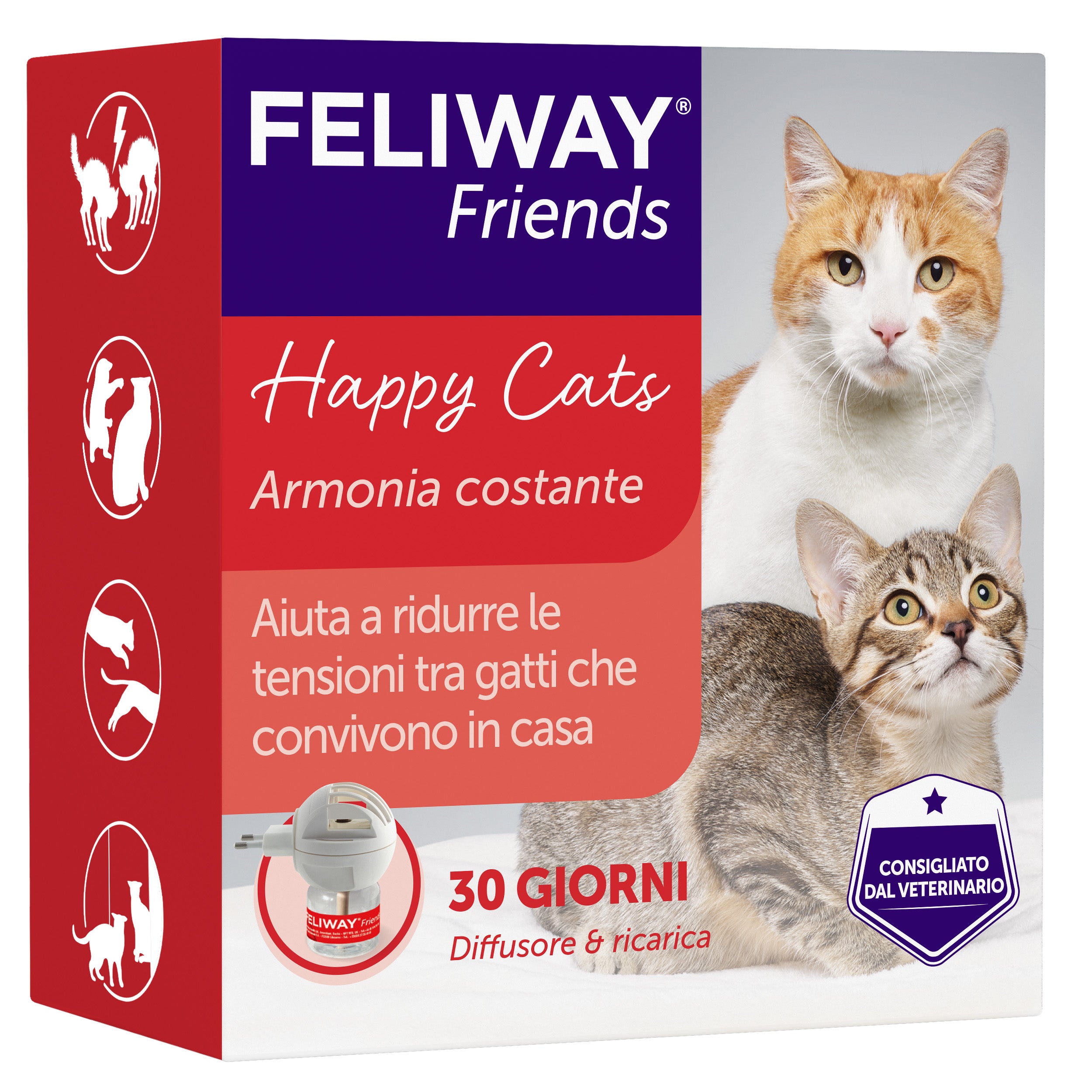 Feliway Friends Starter Kit - Diffusore più Ricarica