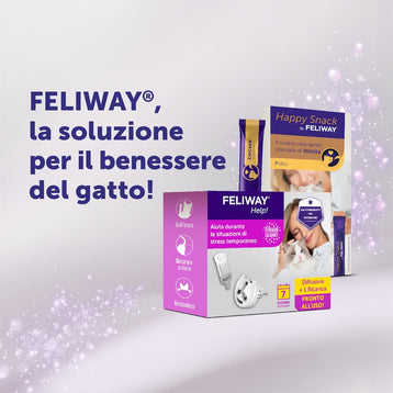 Feliway Help! 3 Ricariche da 7 Giorni