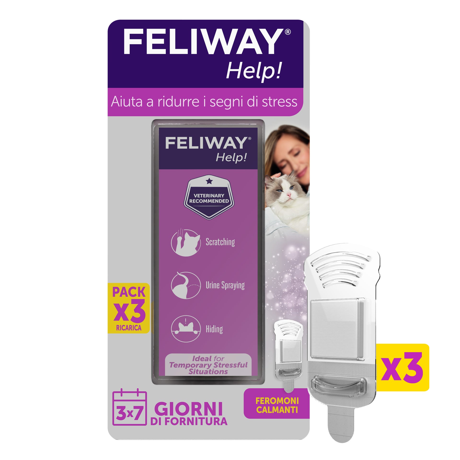 Feliway Optimum: Diffusore Feromoni Felini | Feliway