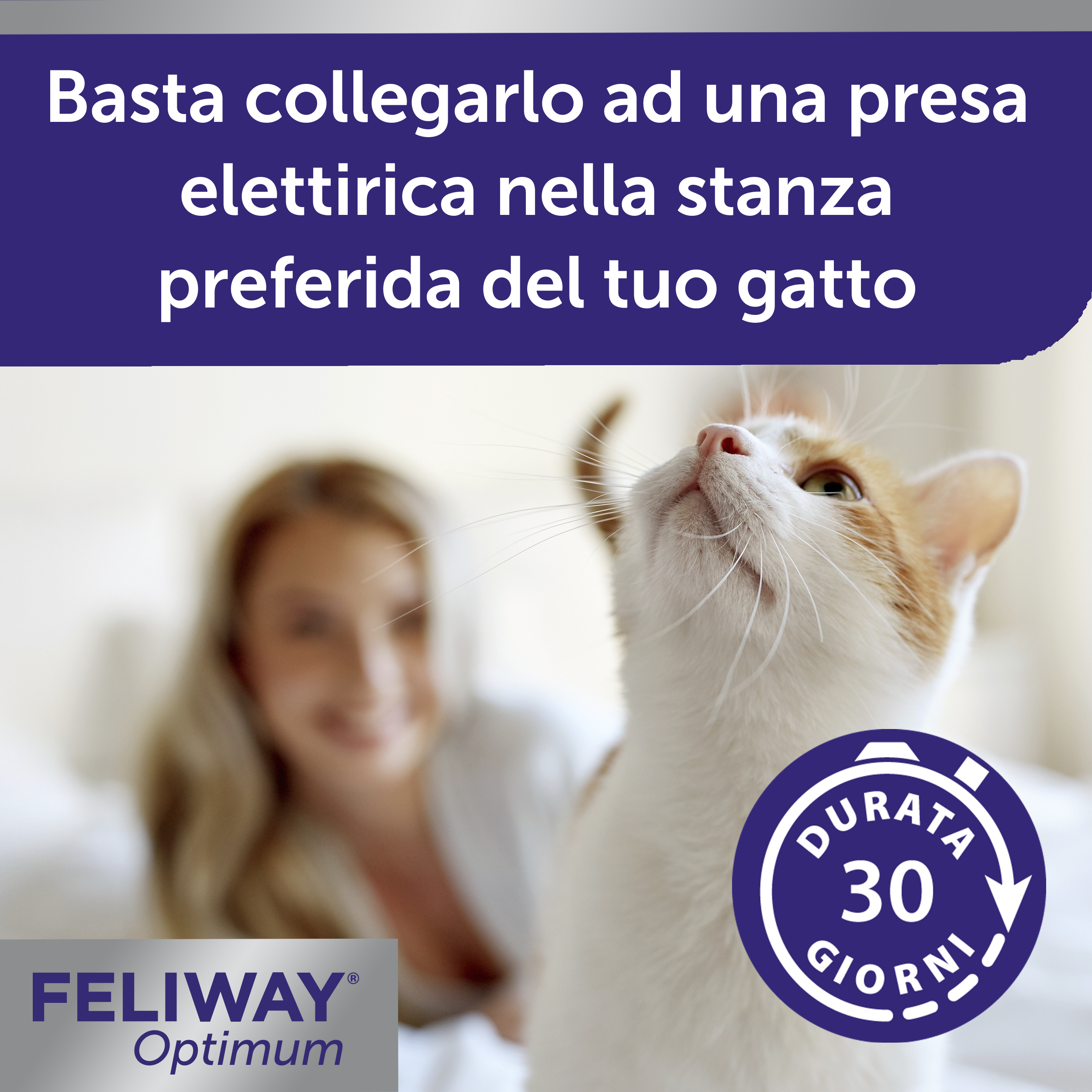 Feliway Classic Ricarica 3 Pezzi da 48ml - Feromone per Gatti Stressati