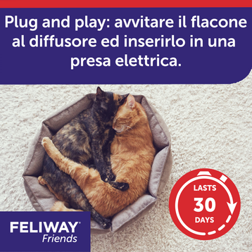 Feliway Friends Starter Kit - Diffusore più Ricarica