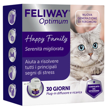 Feliway Optimum Starter Kit - Diffusore più Ricarica